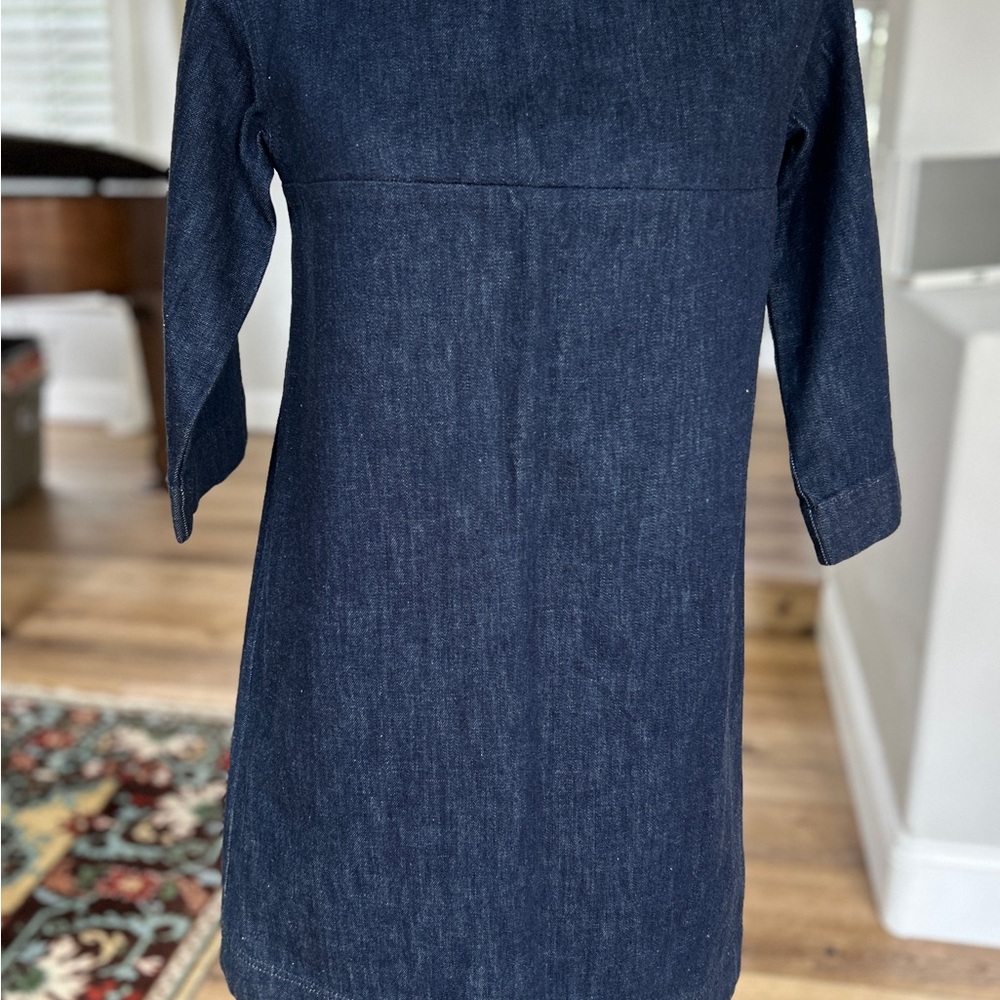 Marni Dark Blue Long Sleeve Dress
